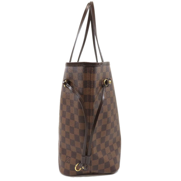 Louis Vuitton Neverfull MM Damier Ebene Tote Bag Damier Canvas - Picture 2 of 6